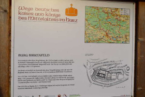 Burgruine Birkenfeld bei Rübeland