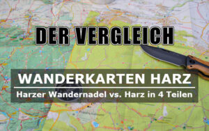 Wanderkarten Harz: HWN vs. Harz in 4 Teilen