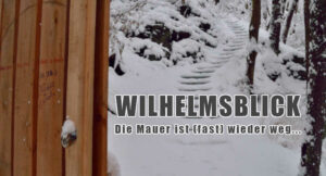 Neue Treppe: Wilhelmsblick wieder von L93 zugänglich